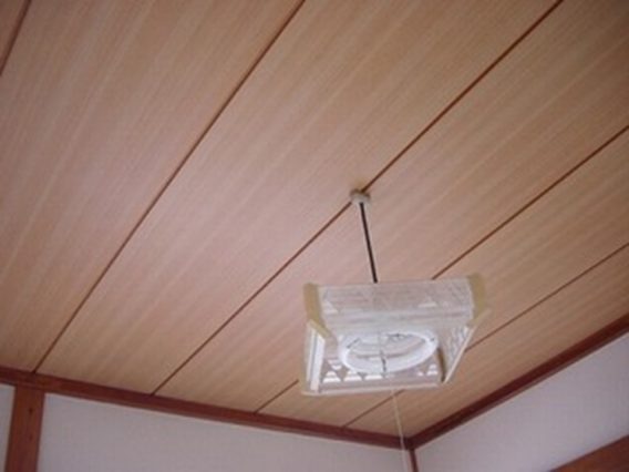 ラミネート天井